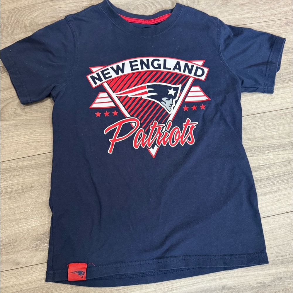 NFL Blue and Red Short Sleeve Tee